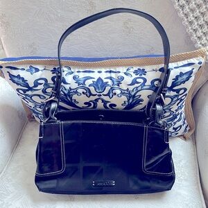 90s Shoulder Black Purse